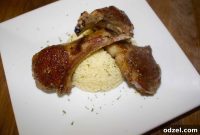 Honey-Kissed Garlic Lamb Chops