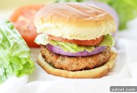 Zesty Salmon Burgers
