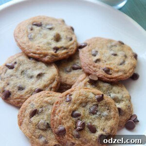 Delicious chocolate chip cookies, warm and inviting