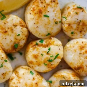 Golden Baked Scallops 2 Baked Scallops Recipe Image