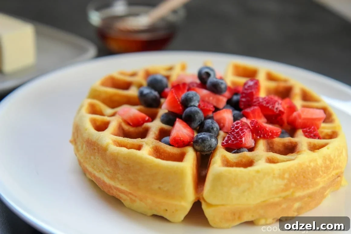 Low Carb Belgian Waffles