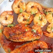 Jack Daniel's Chicken & Shrimp