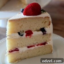 Triple Berry Cake by Julie Maestre