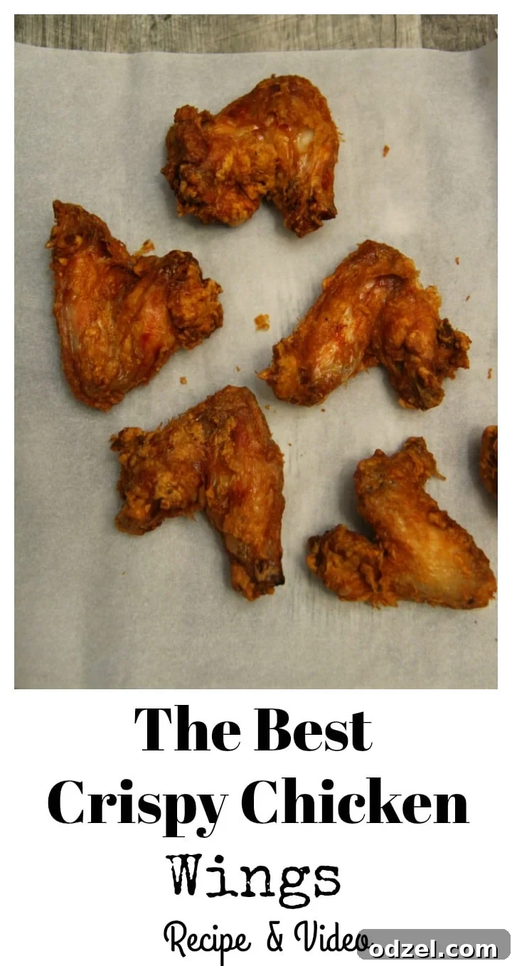 Irresistible Crispy Wings 7 Learn how to make the best crispy chicken wings at CookedbyJulie.com