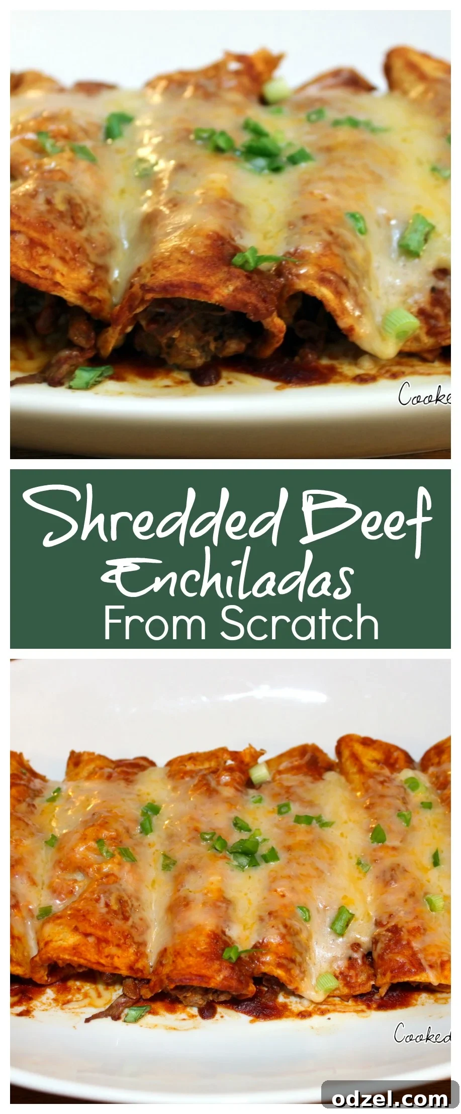 Shredded Beef Enchiladas from Scratch - A Culinary Masterpiece