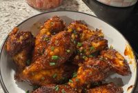 Sticky Harissa Honey Wings