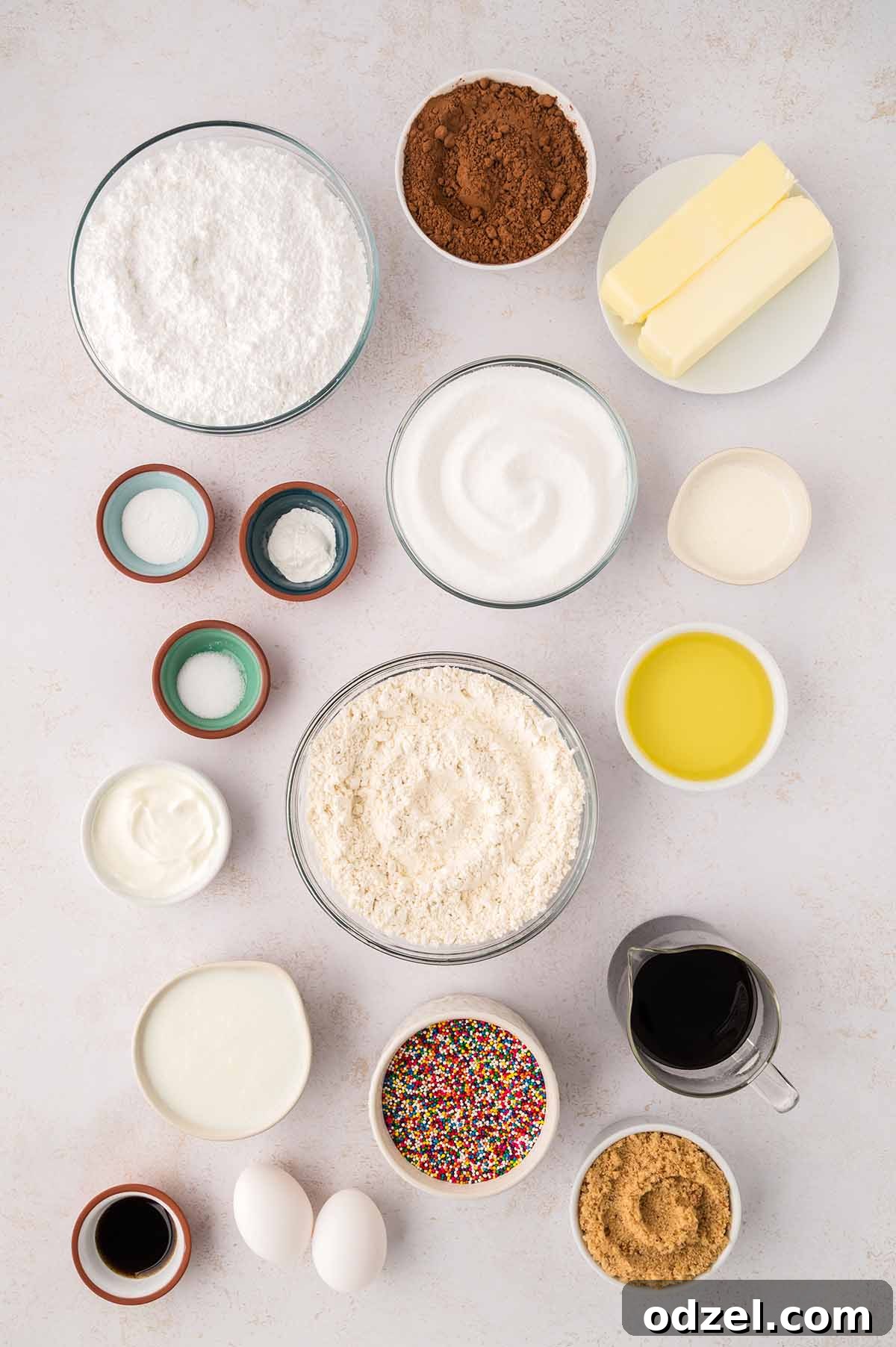 Copycat Dot Cakes Recipe: Make Classic Mini Cake Bites at Home 4 Ingredients for chocolate cake and vanilla buttercream with sprinkles.